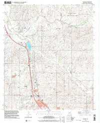 Rio Rico Arizona Historical topographic map, 1:24000 scale, 7.5 X 7.5 Minute, Year 1996