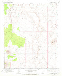 Roden Crater Arizona Historical topographic map, 1:24000 scale, 7.5 X 7.5 Minute, Year 1969