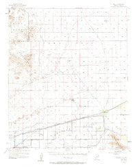 Roll Arizona Historical topographic map, 1:62500 scale, 15 X 15 Minute, Year 1955
