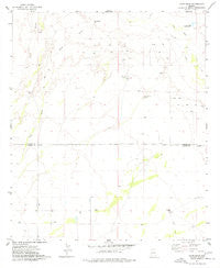 Ryan Draw Arizona Historical topographic map, 1:24000 scale, 7.5 X 7.5 Minute, Year 1974