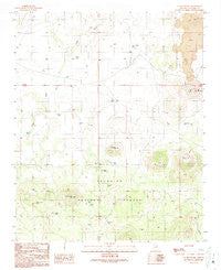 S P Mountain Arizona Historical topographic map, 1:24000 scale, 7.5 X 7.5 Minute, Year 1989