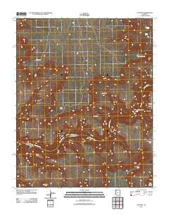 S B Point Arizona Historical topographic map, 1:24000 scale, 7.5 X 7.5 Minute, Year 2011