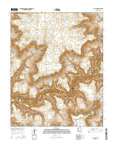 S B Point Arizona Current topographic map, 1:24000 scale, 7.5 X 7.5 Minute, Year 2014