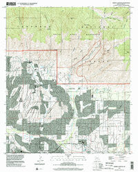 Sabino Canyon Arizona Historical topographic map, 1:24000 scale, 7.5 X 7.5 Minute, Year 1996