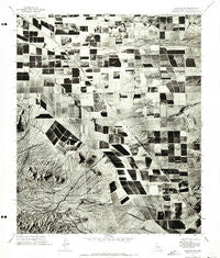 Sacaton NE Arizona Historical topographic map, 1:24000 scale, 7.5 X 7.5 Minute, Year 1971