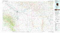 Safford Arizona Historical topographic map, 1:100000 scale, 30 X 60 Minute, Year 1994