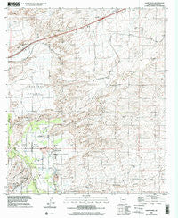 Saint David Arizona Historical topographic map, 1:24000 scale, 7.5 X 7.5 Minute, Year 1996
