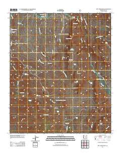 Salt River Peak Arizona Historical topographic map, 1:24000 scale, 7.5 X 7.5 Minute, Year 2011