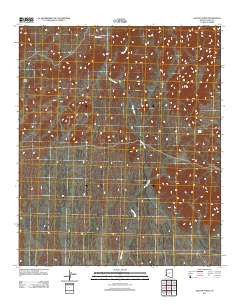 Salton Tanks Arizona Historical topographic map, 1:24000 scale, 7.5 X 7.5 Minute, Year 2011