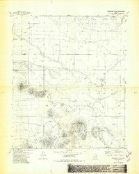 Samaniego Hills Arizona Historical topographic map, 1:24000 scale, 7.5 X 7.5 Minute, Year 1981