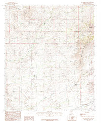 San Pedro Ranch Arizona Historical topographic map, 1:24000 scale, 7.5 X 7.5 Minute, Year 1985