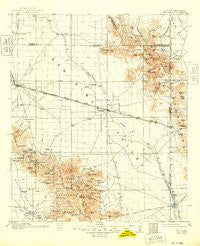 San Simon Arizona Historical topographic map, 1:62500 scale, 15 X 15 Minute, Year 1962