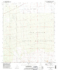 San Xavier Mission SW Arizona Historical topographic map, 1:24000 scale, 7.5 X 7.5 Minute, Year 1992