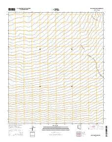 San Ignacio Ranch Arizona Current topographic map, 1:24000 scale, 7.5 X 7.5 Minute, Year 2014
