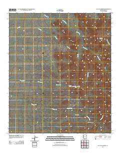 San Juan Spring Arizona Historical topographic map, 1:24000 scale, 7.5 X 7.5 Minute, Year 2011