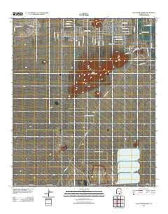 San Xavier Mission Arizona Historical topographic map, 1:24000 scale, 7.5 X 7.5 Minute, Year 2011