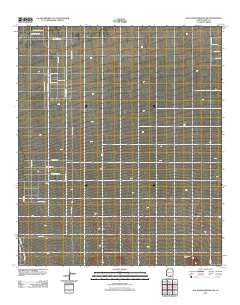 San Xavier Mission SW Arizona Historical topographic map, 1:24000 scale, 7.5 X 7.5 Minute, Year 2011