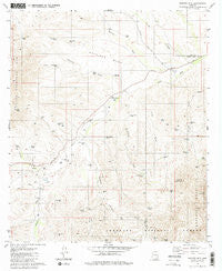 Saucito Mtn. Arizona Historical topographic map, 1:24000 scale, 7.5 X 7.5 Minute, Year 1981