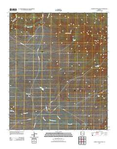 Sawbuck Mountain Arizona Historical topographic map, 1:24000 scale, 7.5 X 7.5 Minute, Year 2011