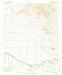 Sawik Mountain Arizona Historical topographic map, 1:24000 scale, 7.5 X 7.5 Minute, Year 1964