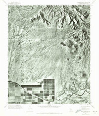 Sawik Mountain Arizona Historical topographic map, 1:24000 scale, 7.5 X 7.5 Minute, Year 1971