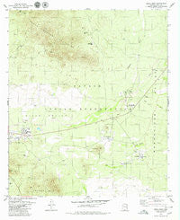 Sells East Arizona Historical topographic map, 1:24000 scale, 7.5 X 7.5 Minute, Year 1979