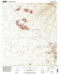 Sells West Arizona Historical topographic map, 1:24000 scale, 7.5 X 7.5 Minute, Year 1996