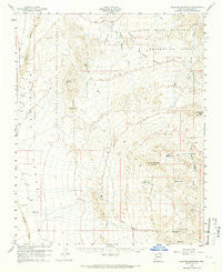 Senator Mountain Arizona Historical topographic map, 1:62500 scale, 15 X 15 Minute, Year 1960