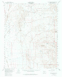 Senator Mountain Arizona Historical topographic map, 1:62500 scale, 15 X 15 Minute, Year 1960