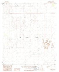 Sentinel SE Arizona Historical topographic map, 1:24000 scale, 7.5 X 7.5 Minute, Year 1986