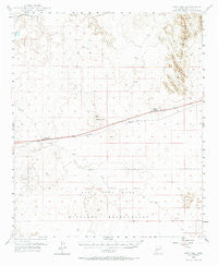Sentinel Arizona Historical topographic map, 1:62500 scale, 15 X 15 Minute, Year 1949