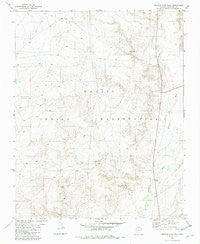 Shadow Mtn. Well Arizona Historical topographic map, 1:24000 scale, 7.5 X 7.5 Minute, Year 1982