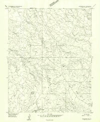 Shinarump SW Arizona Historical topographic map, 1:24000 scale, 7.5 X 7.5 Minute, Year 1957