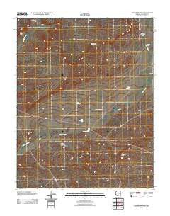Shinarump Point Arizona Historical topographic map, 1:24000 scale, 7.5 X 7.5 Minute, Year 2011