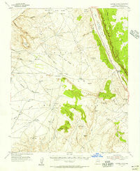 Shinumo Altar Arizona Historical topographic map, 1:62500 scale, 15 X 15 Minute, Year 1954