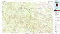 Show Low Arizona Historical topographic map, 1:100000 scale, 30 X 60 Minute, Year 1981