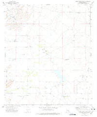 Sierra Bonita Ranch Arizona Historical topographic map, 1:24000 scale, 7.5 X 7.5 Minute, Year 1972