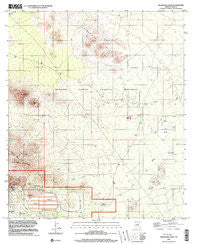 Silver Bell East Arizona Historical topographic map, 1:24000 scale, 7.5 X 7.5 Minute, Year 1996