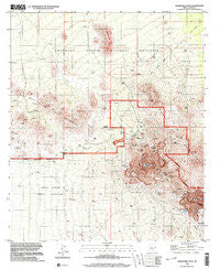 Silver Bell West Arizona Historical topographic map, 1:24000 scale, 7.5 X 7.5 Minute, Year 1996