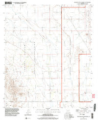 Silver Reef Mountains SE Arizona Historical topographic map, 1:24000 scale, 7.5 X 7.5 Minute, Year 1996