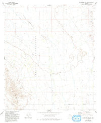 Silver Reef Mts. SE Arizona Historical topographic map, 1:24000 scale, 7.5 X 7.5 Minute, Year 1981