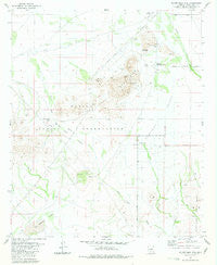 Silver Reef Mts. Arizona Historical topographic map, 1:24000 scale, 7.5 X 7.5 Minute, Year 1981