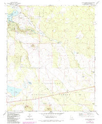 Silver Springs Arizona Historical topographic map, 1:24000 scale, 7.5 X 7.5 Minute, Year 1971