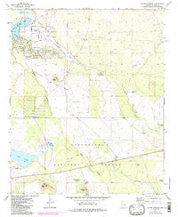 Silver Springs Arizona Historical topographic map, 1:24000 scale, 7.5 X 7.5 Minute, Year 1971