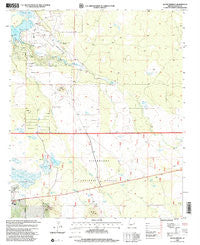 Silver Springs Arizona Historical topographic map, 1:24000 scale, 7.5 X 7.5 Minute, Year 1998