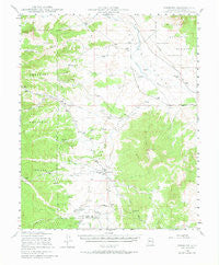 Simmons Arizona Historical topographic map, 1:62500 scale, 15 X 15 Minute, Year 1947