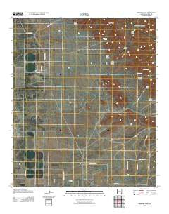 Simmons Peak Arizona Historical topographic map, 1:24000 scale, 7.5 X 7.5 Minute, Year 2011