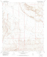 Smith Peak NW Arizona Historical topographic map, 1:24000 scale, 7.5 X 7.5 Minute, Year 1967