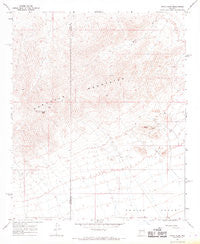 Smith Peak Arizona Historical topographic map, 1:24000 scale, 7.5 X 7.5 Minute, Year 1967
