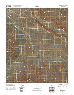 Smith Peak NW Arizona Historical topographic map, 1:24000 scale, 7.5 X 7.5 Minute, Year 2011